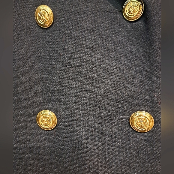 Priviate Concepts Wool Womens Double Brested Blazer - Picture 3 of 5